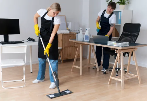 Nettoyage de bureau professionnel à Saint-Martin-de-Jussac